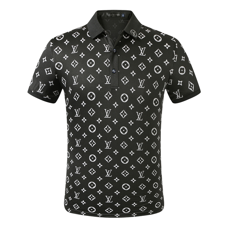 Louis Vuitton POLO shirts men-LV11636